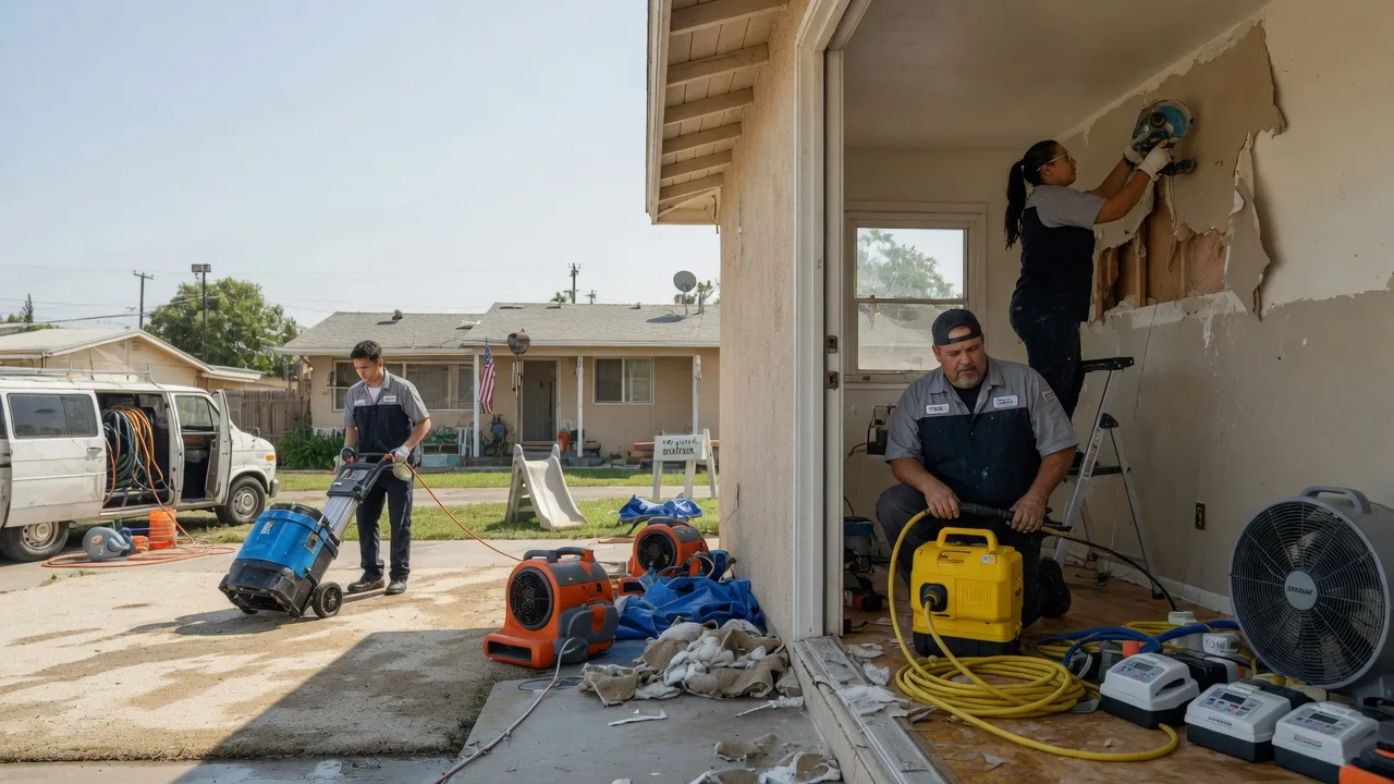Water Damage Restoration in Arvin, CA near me